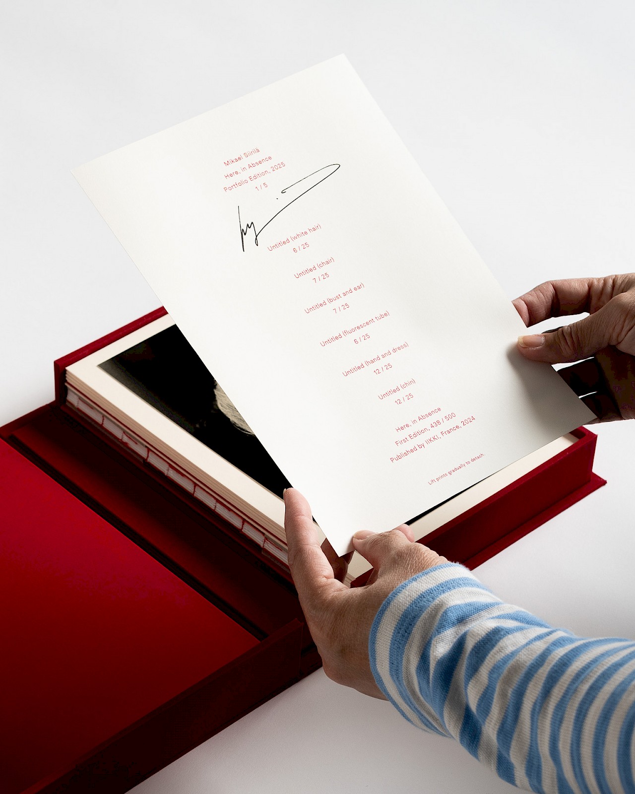 Mikael Siirilä - Here, in Absence - Portfolio Edition