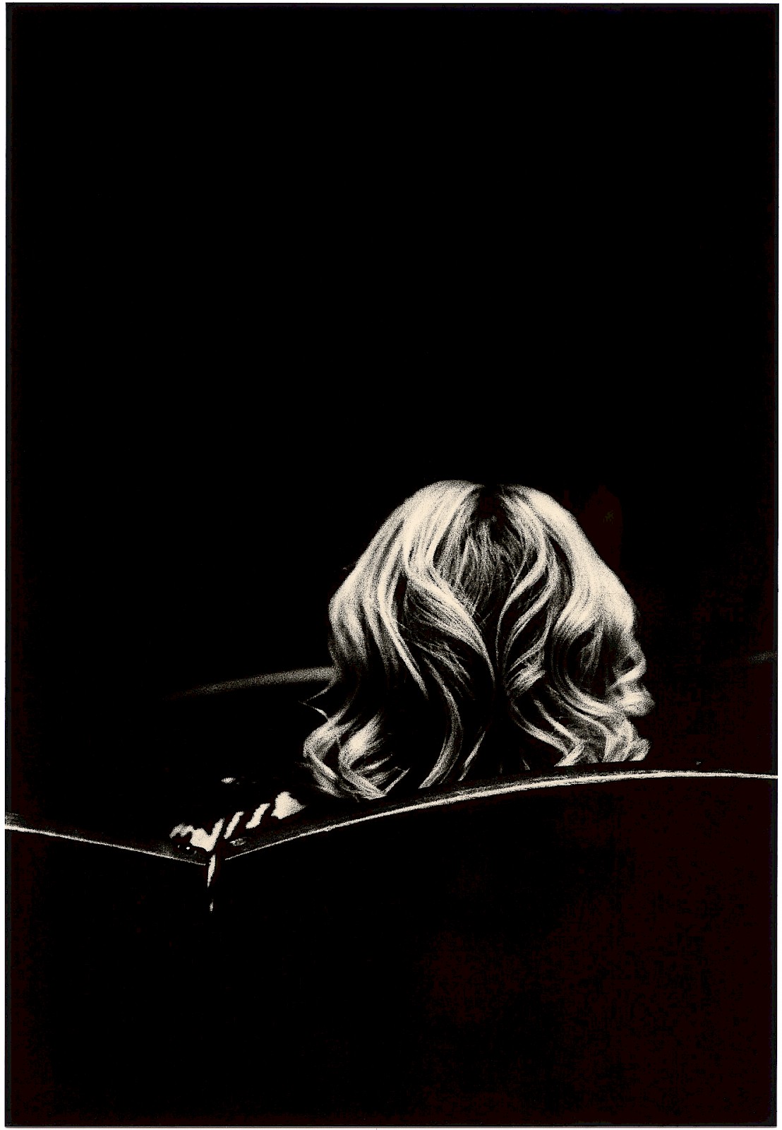 Untitled (hair and chair),  by Mikael Siirilä